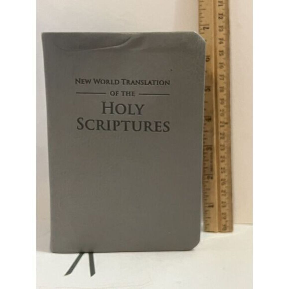 New World Translation of the Holy Scriptures Small Revised Bible Gray Silver - Picture 3 of 13